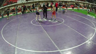 110 lbs Cons. Semis - Keiston Goodier, Idaho vs Matthew Shockley, Alaska
