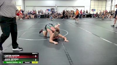 157 lbs Round 2 (8 Team) - Jason Nichols, Prime WC Gold vs Carter Huston, Front Royal WC