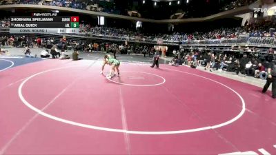 6A 114 lbs Cons. Round 1 - Arial Quick, Arlington vs Shobhana Spielmann, San Antonio Reagan