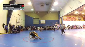 113 lbs Cons. Round 2 - Jenner Bautista, Chino Hills vs Sanely Rivas, Godinez