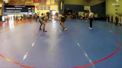 165 lbs Cons. Semi - Roberto Santos, Chino Hills vs Sebastian Parada, Centennial (Corona)