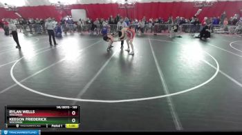 165 lbs 5th Place Match - Keegon Friederick, Wisconsin vs Rylan Wells, Wisconsin