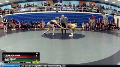 110 lbs Round 1 (4 Team) - Caleb Schaefer, Mater Dei vs Ryan Stack, Hobart