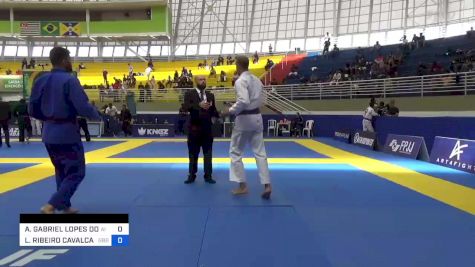 ANGELO GABRIEL LOPES DOS SANTOS vs LUCAS RIBEIRO CAVALCANTI 2023 Brasileiro Jiu-Jitsu IBJJF