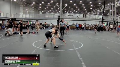 92 lbs Placement (4 Team) - Jacob Molina, Junior Terps Express vs Easton Rameriz, Team Boogie Men