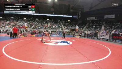 3A-157 lbs Cons. Round 1 - Andres Archuleta, Rawlins vs Khanan Caston, Glenrock