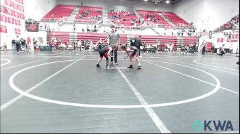 67 lbs Rr Rnd 2 - Zayley Martinez, Tuttle Wrestling Club vs Paisley Gross, Redskins Wrestling Club