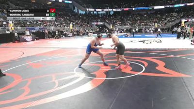 Cons. Semi - Connor Dews, Lincoln East vs Dominic Baggiani, Millard West