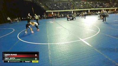 71 lbs Cons. Semi - Trey Smith, Moen Wrestling Academy vs Owen Runge, Iowa