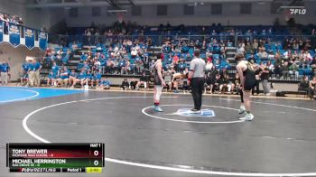 138 lbs Semis & 1st Wb (8 Team) - Tony Brewer, Picayune High School vs Michael Herrington, Oak Grove HS