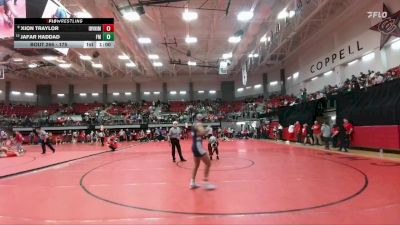 175 lbs Cons. Round 2 - Xion Traylor, Irving Nimitz vs Jafar Haddad, Lewisville Flower Mound