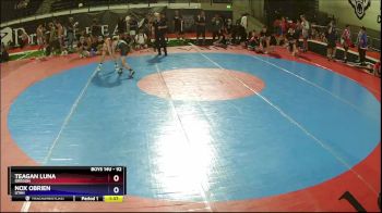 92 lbs Semifinal - Teagan Luna, Oregon vs Nox Obrien, Utah