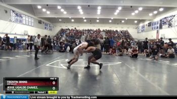 160 lbs Cons. Round 4 - Jesse Ugalde Chavez,, Villa Park High School vs Trentin Binns, Simi Valley