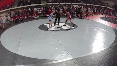 75 lbs Pookela Kaiwi, Hawaii 12U Boys vs Cooper Crockett, Utah 12U Boys