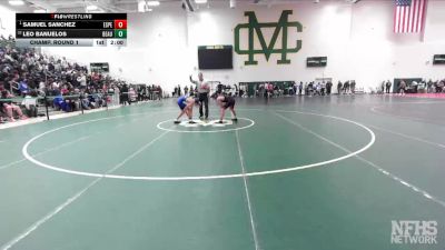 106 lbs Champ. Round 1 - Samuel Sanchez, Esperanza vs Leo Banuelos, Beaumont