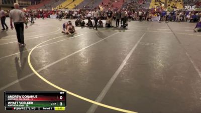 197 lbs Semis & 3rd Wb (16 Team) - Wyatt Voelker, Northern Iowa vs Andrew Donahue, Northern Colorado