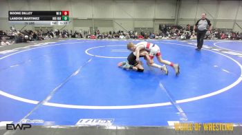 75 lbs 3rd Place - Boone Dilley, WI Dual Team 14U vs Landon Martinez, OK Elite 14U Black
