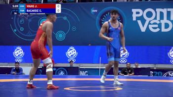 87 kg Qualif. - Jie Wang, China vs Emre Bacaksiz, Turkiye
