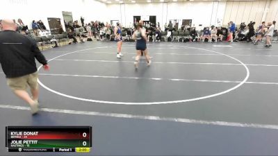 142 lbs Round 4 (6 Team) - Jolie Pettit, Hastings vs Kylie Donat, Bemidji