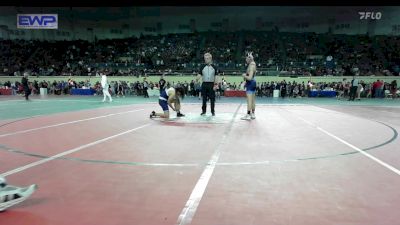 140 lbs Round Of 16 - Rosco Lewis, Prodigy Elite Wrestling vs Rocky Babbie, Shawnee Middle School