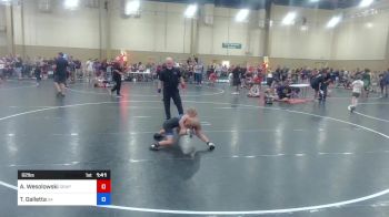 62 lbs Rr Rnd 2 - Abel Wesolowski, Grappling House vs Teagan Galletta, Grapple Academy