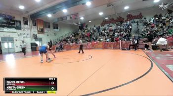 130 lbs Champ. Round 2 - Isabel Beisel, Beckman vs Krista Green, El Rancho