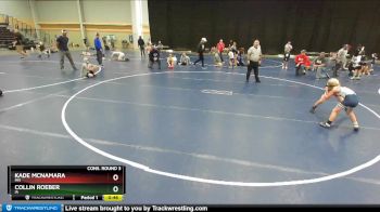 62 lbs Cons. Round 3 - Collin Roeber, IA vs Kade McNamara, MN