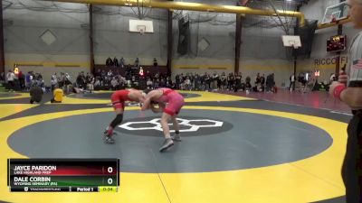 138 lbs Cons. Round 6 - Dale Corbin, Wyoming Seminary (PA) vs Jayce Paridon, Lake Highland Prep