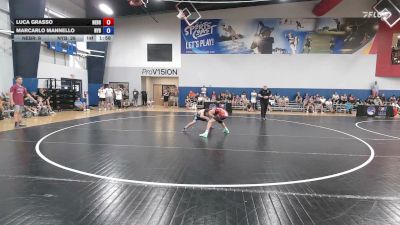 110 lbs Luca Grasso, Nebraska vs Marcarlo Mannello, New York Blue