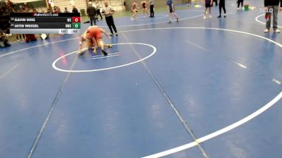 144 lbs Cons. Semi - Jatin Weigel, Norton Wrestling Club vs Gavin Wiig, Woodbury Central