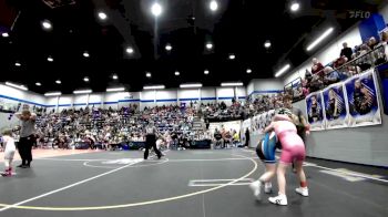 100 lbs Rr Rnd 2 - Emberlee Williams, Choctaw Ironman Youth Wrestling vs Blakely Harak, Hennessey Takedown Club