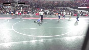 72 lbs Quarterfinal - Jarek Johnson, BGC vs Chase Holzbauer, Mollitium Wrestling Club