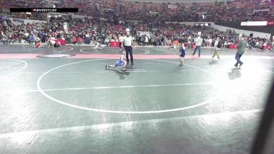 72 lbs Quarterfinal - Jarek Johnson, BGC vs Chase Holzbauer, Mollitium Wrestling Club