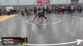 100 lbs Cons. Semi - Xavier Kovacs, Great Bridge vs Darin Witcher, Machine Shed Wrestling