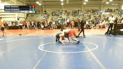 195 lbs Consi Of 8 #2 - Frank DiMarzio, NJ vs Julian Rousseau, CT