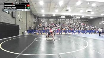 144 lbs Champ. Round 2 - Kaleb Suttles, Golden West vs Liam Womack, Tulare Union