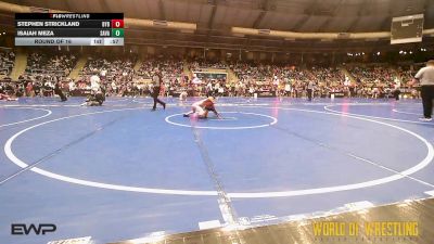 49 lbs Round Of 16 - Stephen Strickland, Backyard Brawlers vs Isaiah Meza, Savage House Wrestling Club