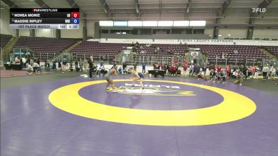 117 lbs 1st Place Match - Nohea Moniz, Sacred Heart vs Maddie Ripley, Western New England