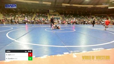 64 lbs Consi Of 8 #1 - Xavier Ceh, Bear Cave vs Haze Dunkin, Nebraska Boyz