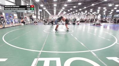 285 lbs Rr Rnd 1 - Nicholas Esparo, Keene Gladiators - HSB vs Victor Martinez-Rosado, Team Dynasty - HSB