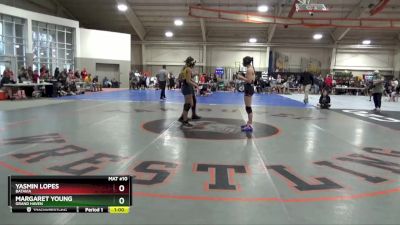 130 lbs Cons. Round 2 - Yasmin Lopes, Batavia vs Margaret Young, Grand Haven