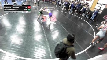 138 lbs Champ. Round 1 - Torren Northcutt, Ridgeline vs Cameron Lamphere, Lewiston High School