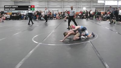 88 lbs Round 1 (4 Team) - Bentley Gatica, Meridian Maniacs vs Knox Stamp, Donahue WA
