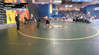 285 lbs Champ. Round 2 - Sean Boyd, Benedictine College Prep vs Jace McKinney, Oxford