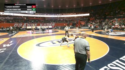 2A 132 lbs Quarterfinal - Logan Makiney, Washington vs Lucas Forsythe, New Lenox (Providence Catholic)