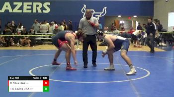 215 lbs Round 3 - Antonio Loving UNA, Southeast Polk vs Bobby Silva UNA, Salina