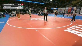 125 Class 1 lbs 3rd Place Match - Lilli Farlow, Ste. Genevieve vs Jorgie Johnston, Winnetonka