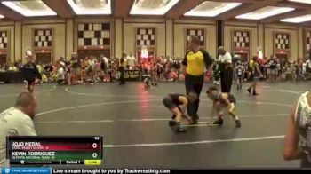 52 lbs Round 1 (6 Team) - Kevin Rodriguez, Olympia National Team vs Jojo Medal, Steel Valley Silver