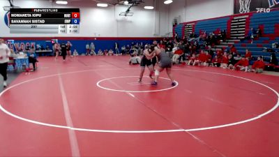 207 lbs Finals (2 Team) - Savannah Sistad, Simpson vs Nomaneta Iopu, Huntingdon