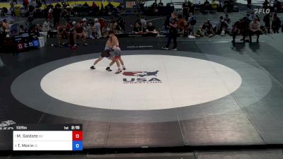 132 lbs Semis - Manuel Saldate, NV vs Treygen Morin, ID